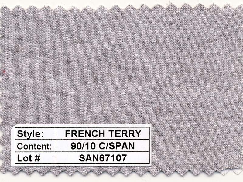 French Terry Cotton Spandex